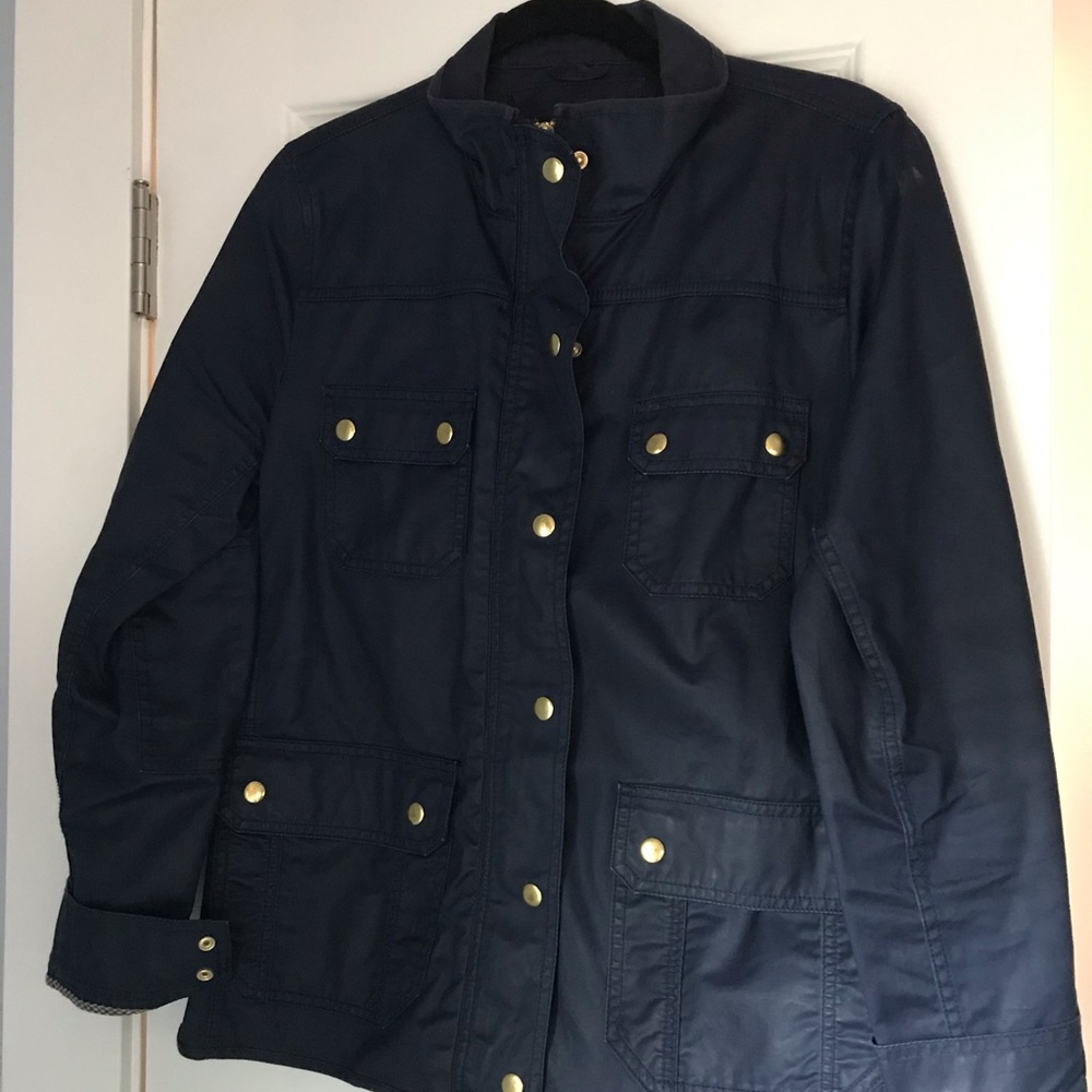 Jcrew military style jacket size L
